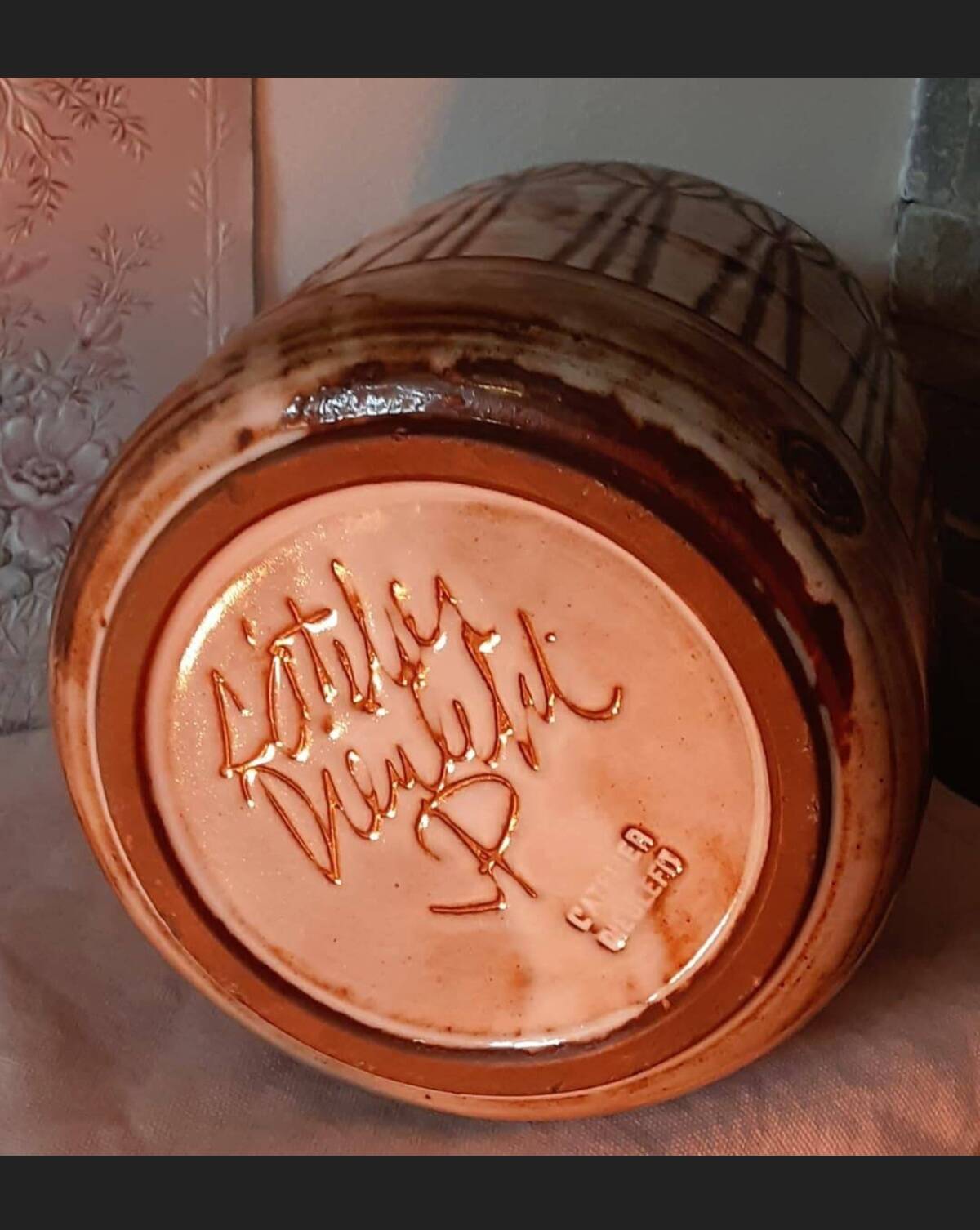 Jacques Pouchain vintage ceramic vase