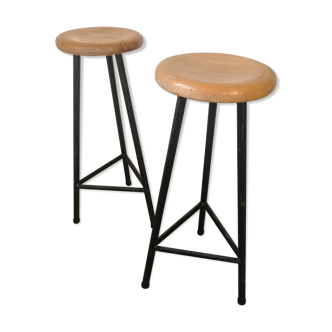 Pair of bar stools