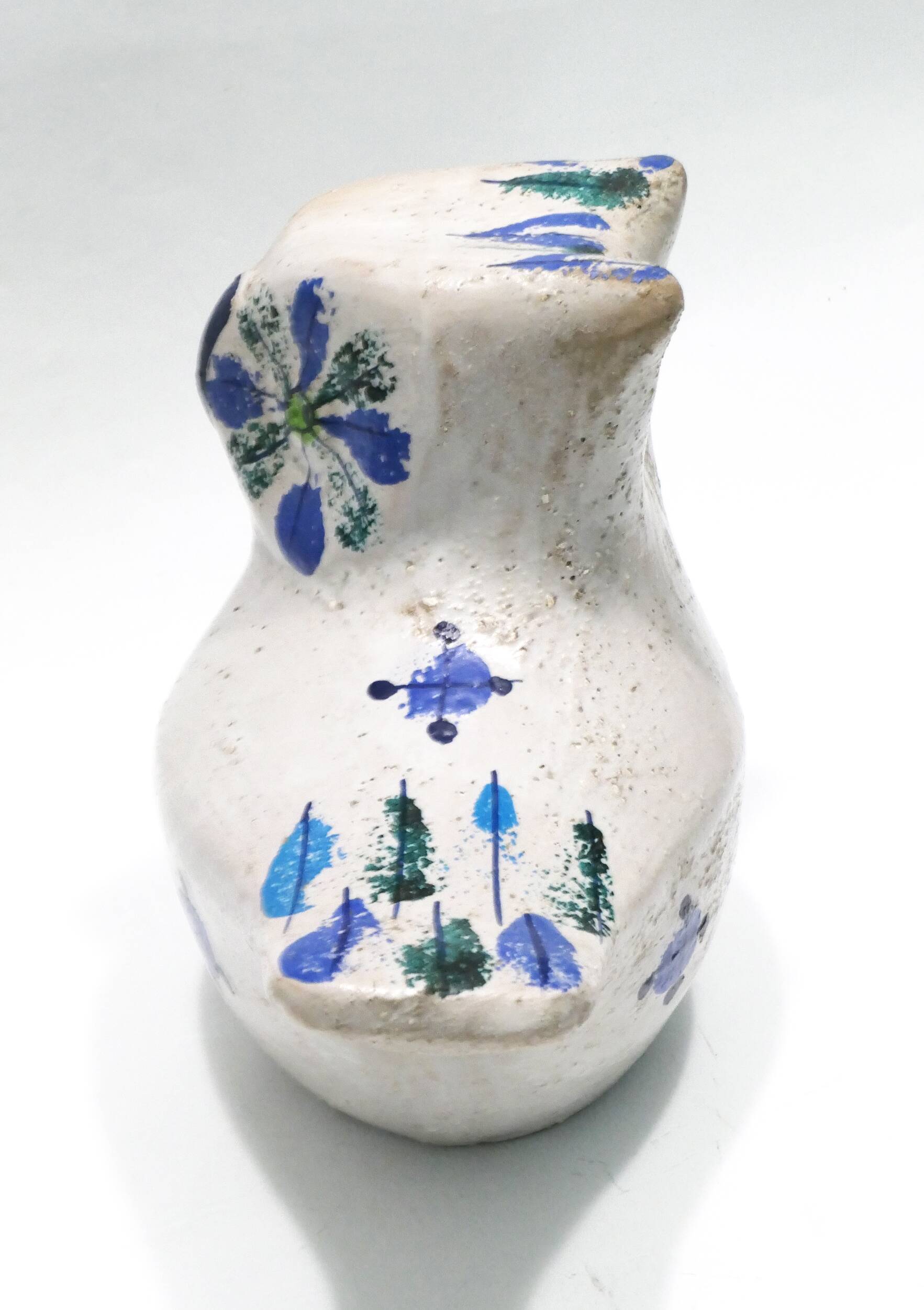 Owl ceramic by Aldo Londi for Bitossi rare 1950