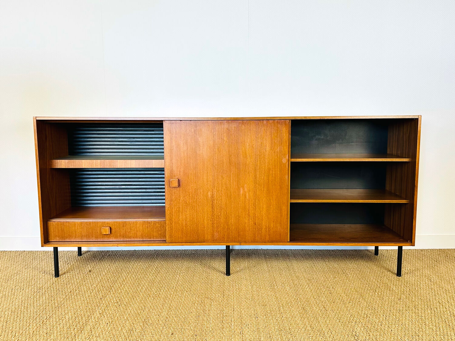1960s high Scandinavian teak sideboard
