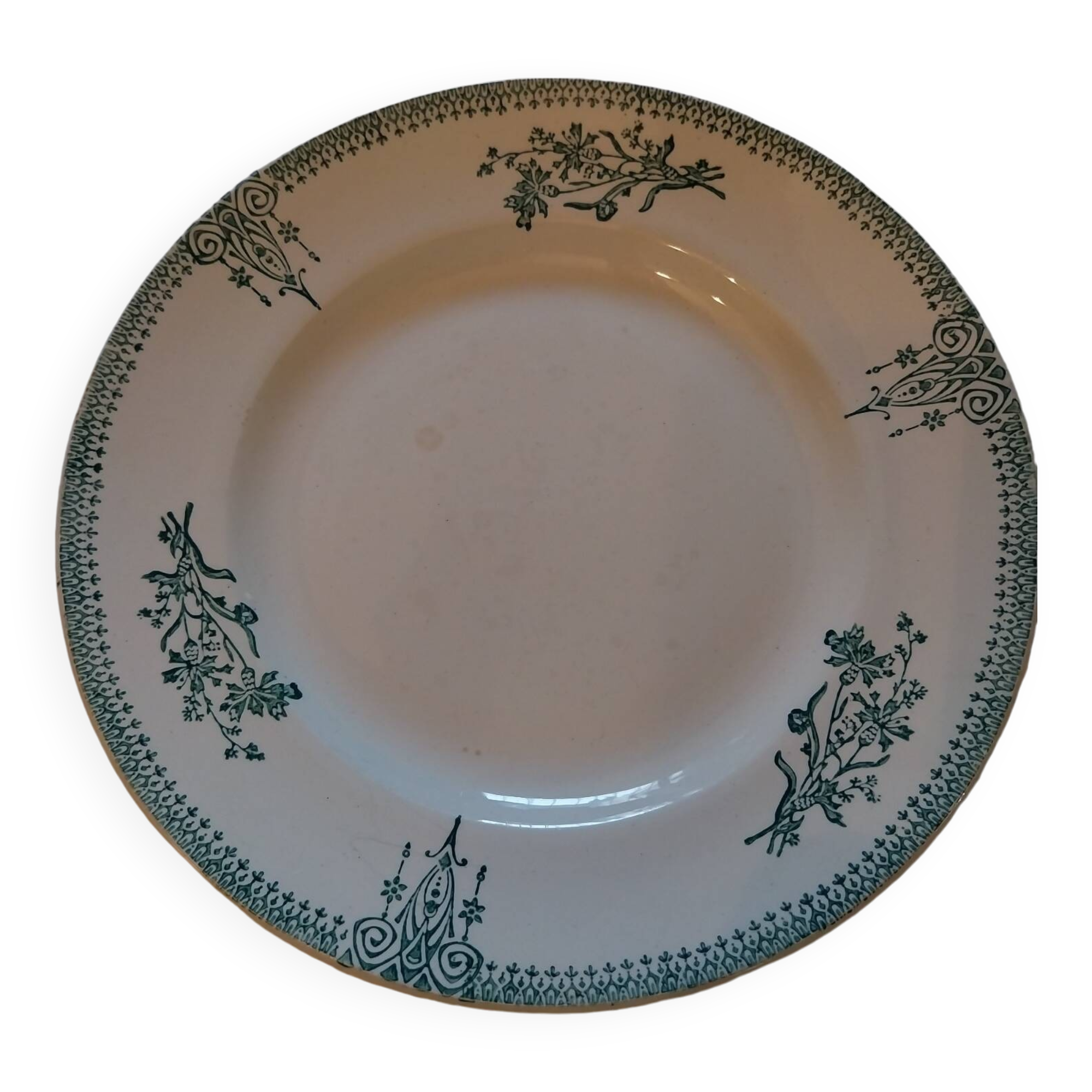 St Amand iron earth compote dish