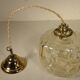 60s glass pendant light