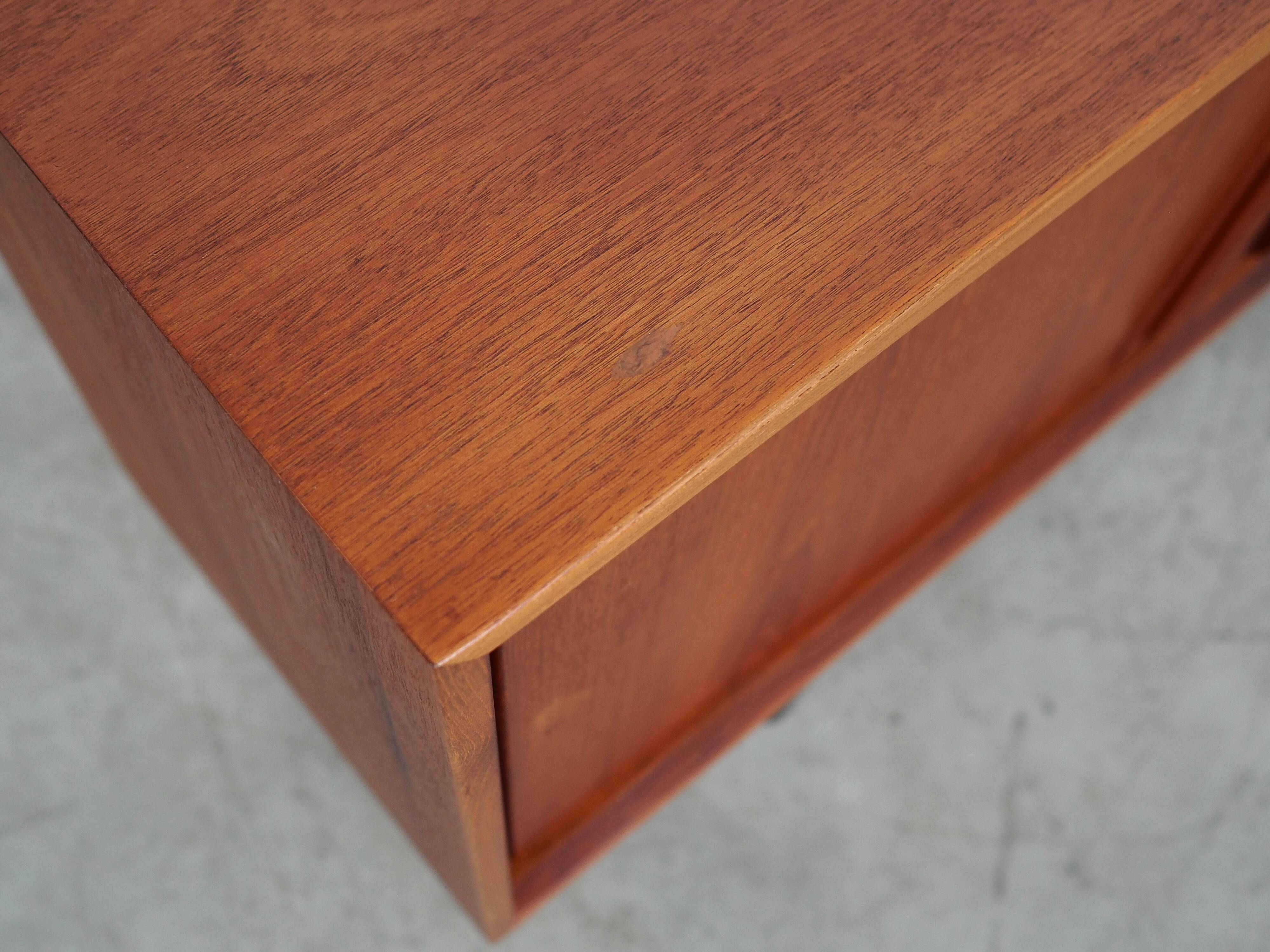 Teak sideboard, Danish design, 1960s, manufactured in Denmark