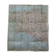 Map taride brittany west section on canvas