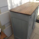 Parisian sideboard in painted fir