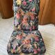 Jean Roche floral armchair