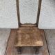 Former lorraine baby chair assise child light vintage wood