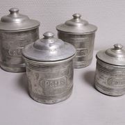 Series of old pot spices