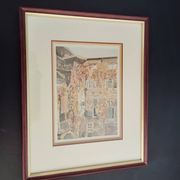 Frame with watercolour