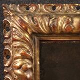 Antique Italian portrait painting from the 17th century