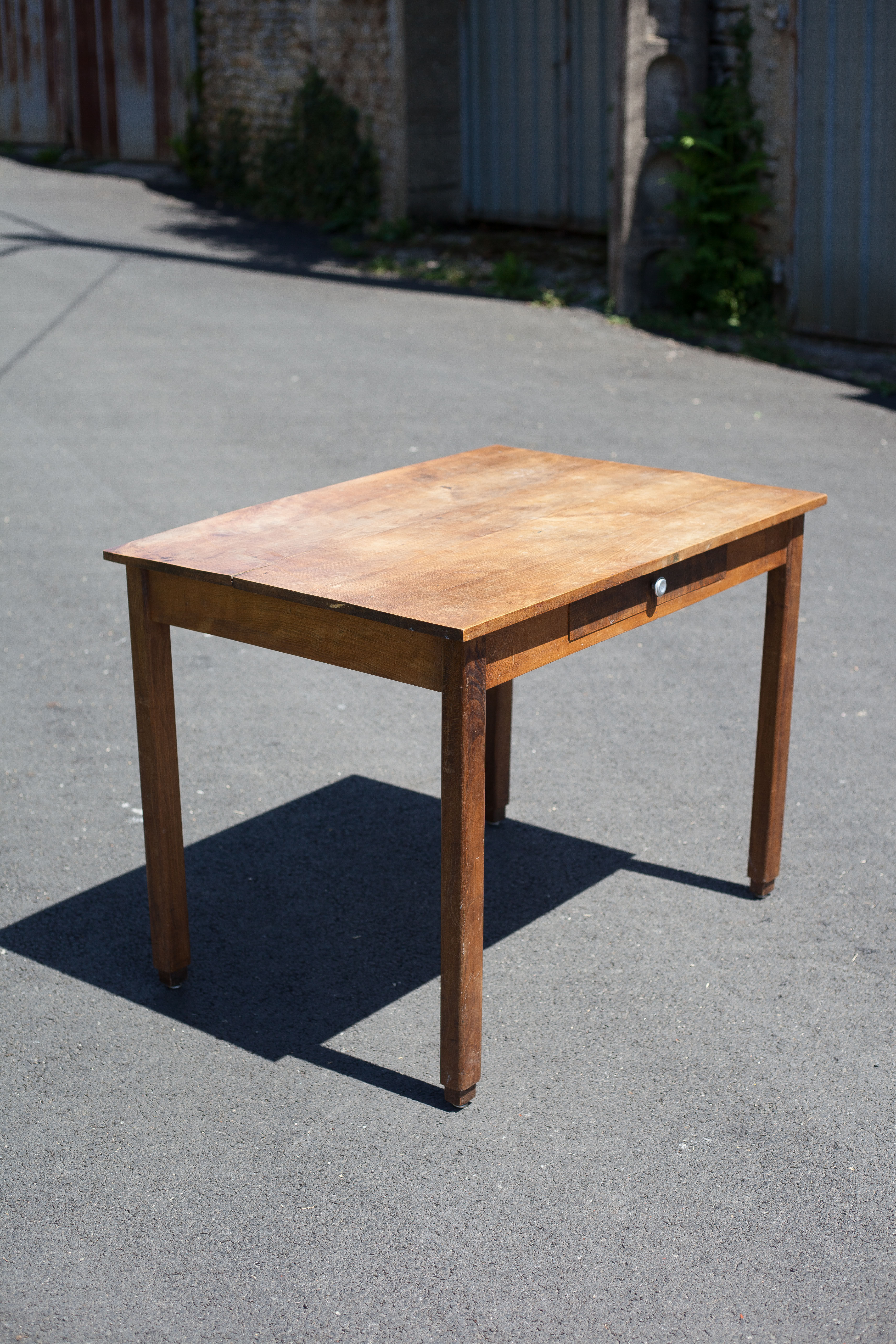 Old wood table, dining table