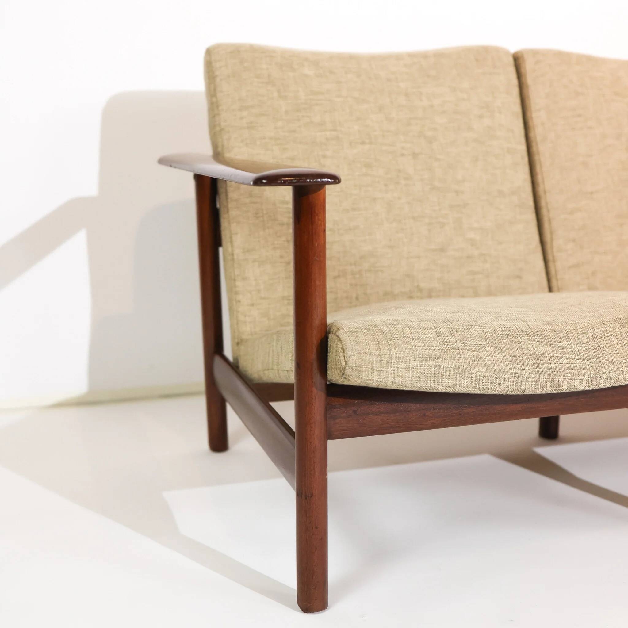 Canapé 3 places par Siège Steiner, France, années 1960