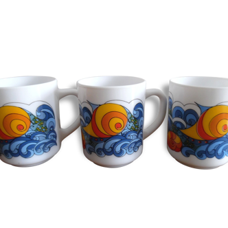 Three year 70 mugs