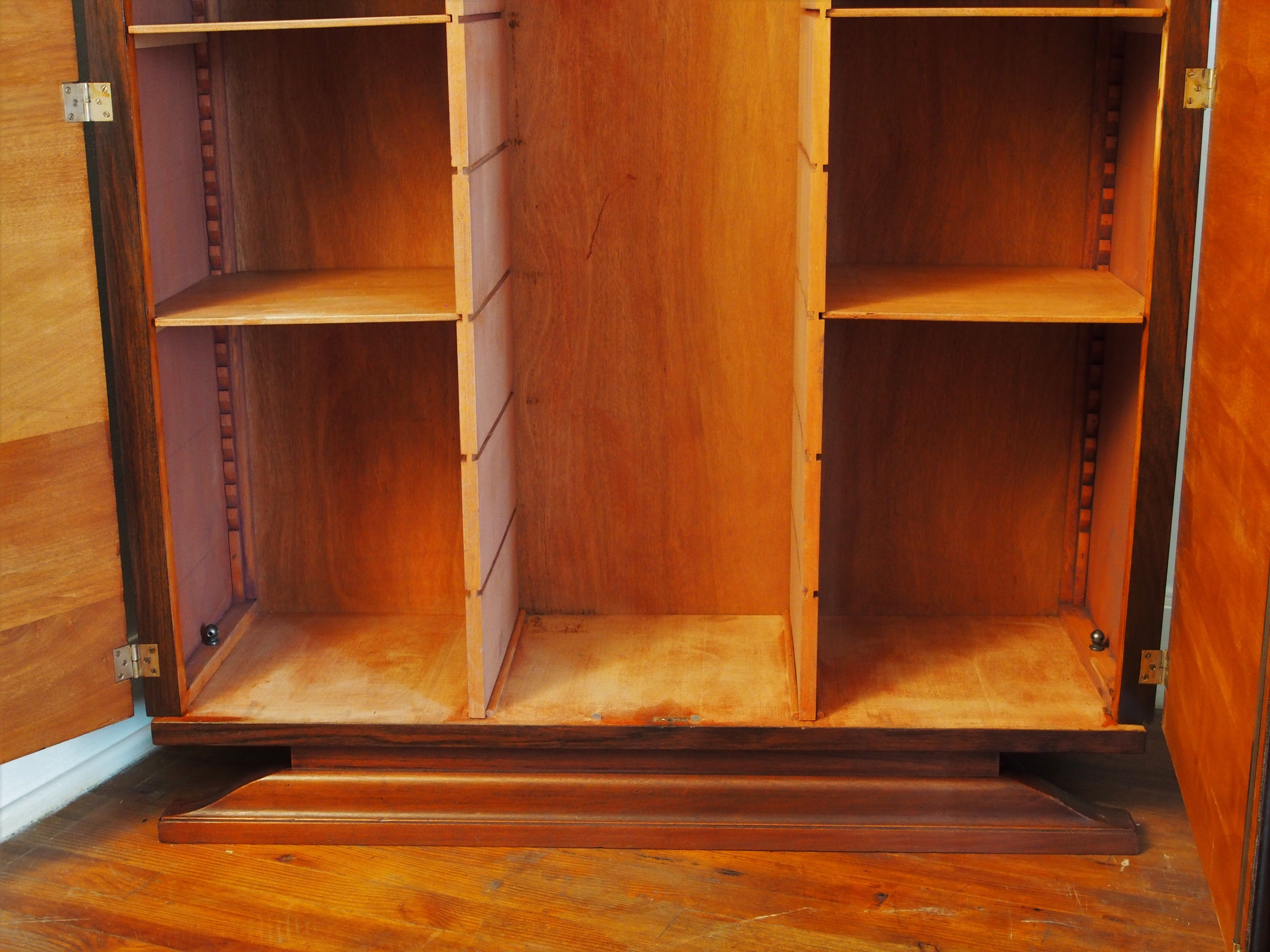 Art Deco rosewood cabinet
