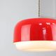 Space-age Red Medusa Pendant Lamp by Luigi Massoni for Guzzini, 1970s