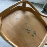Set of three bistro chairs
