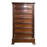 Louis Philippe period mahogany chest of drawers