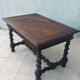 Bureau Louis XIII en chêne 19ème