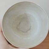 Turned ceramic bowl and cup