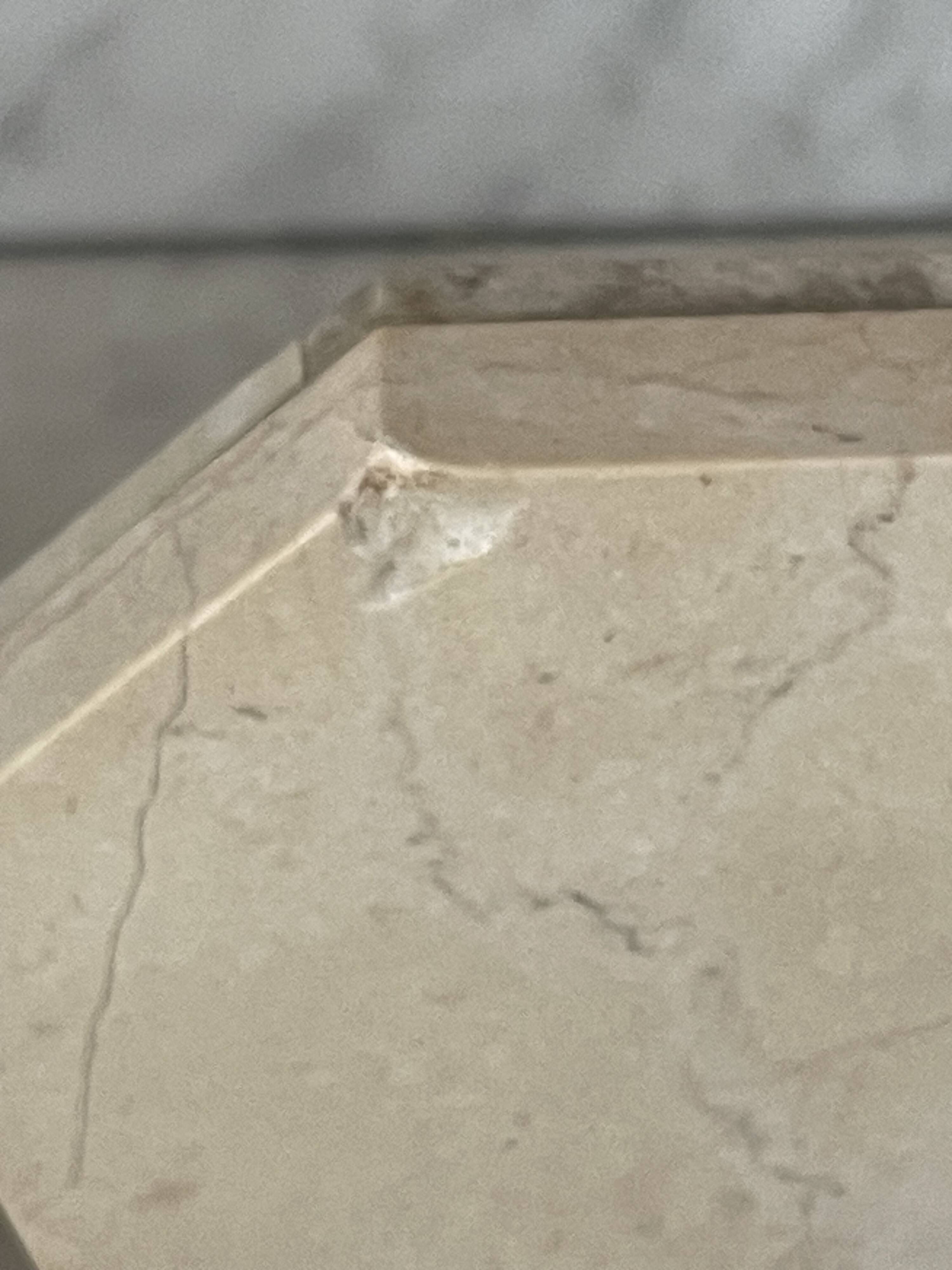 asymmetrical marble Art Deco bookends