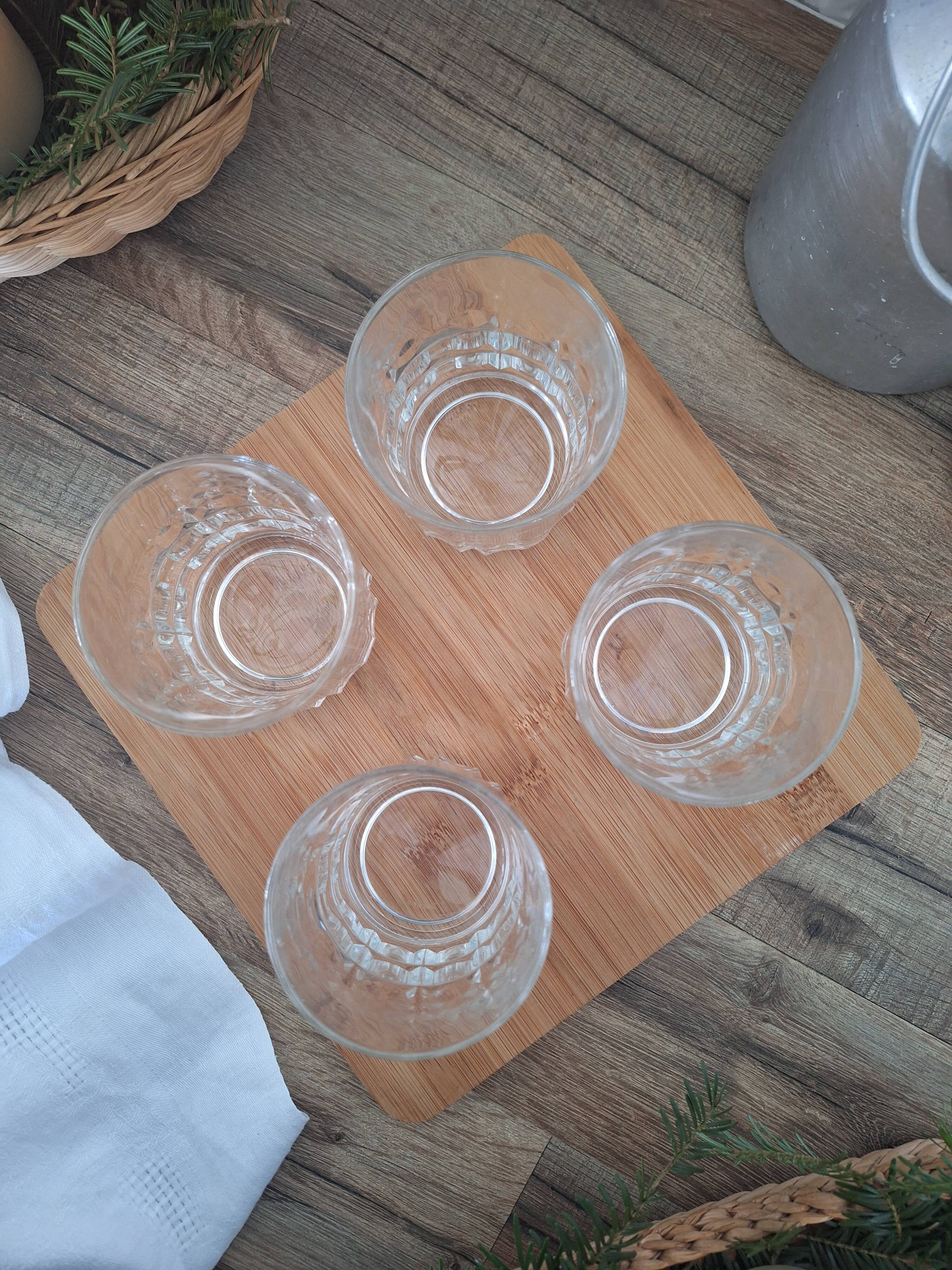 4 whisky glasses from the 70s