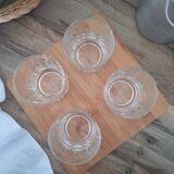 4 whisky glasses from the 70s