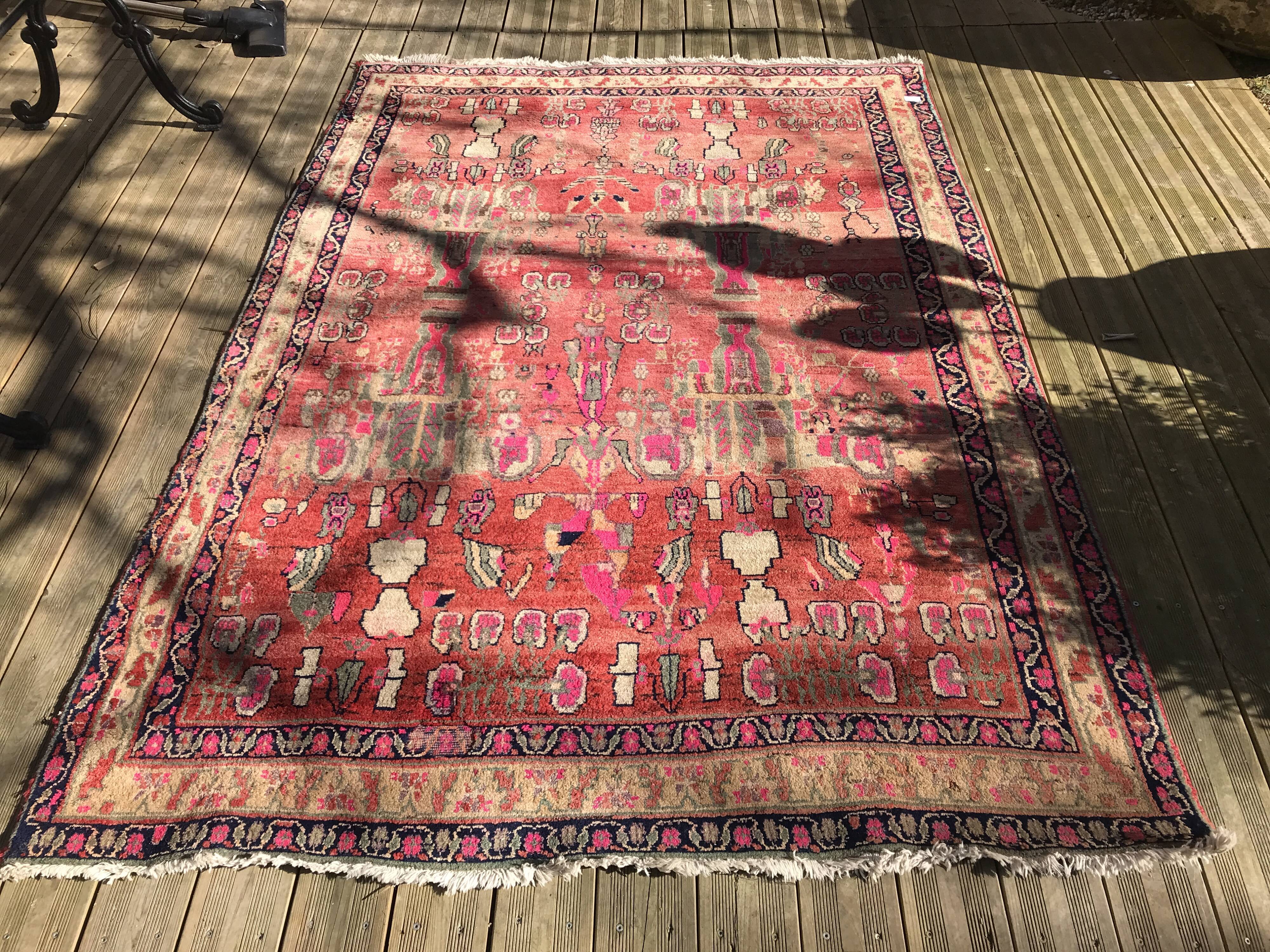 Carpet Iran wool and handmade, 210 x 150 cm