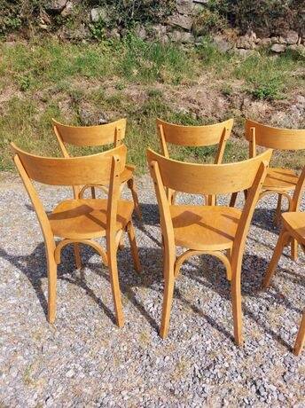 11 chaises bistrot vintage style Baumann