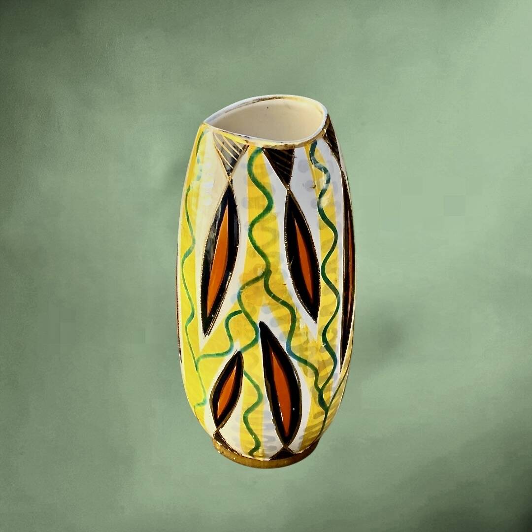 Art Deco Vase Hubert Bequet – Jupiter Decor - model 490 - Belgium – 1950