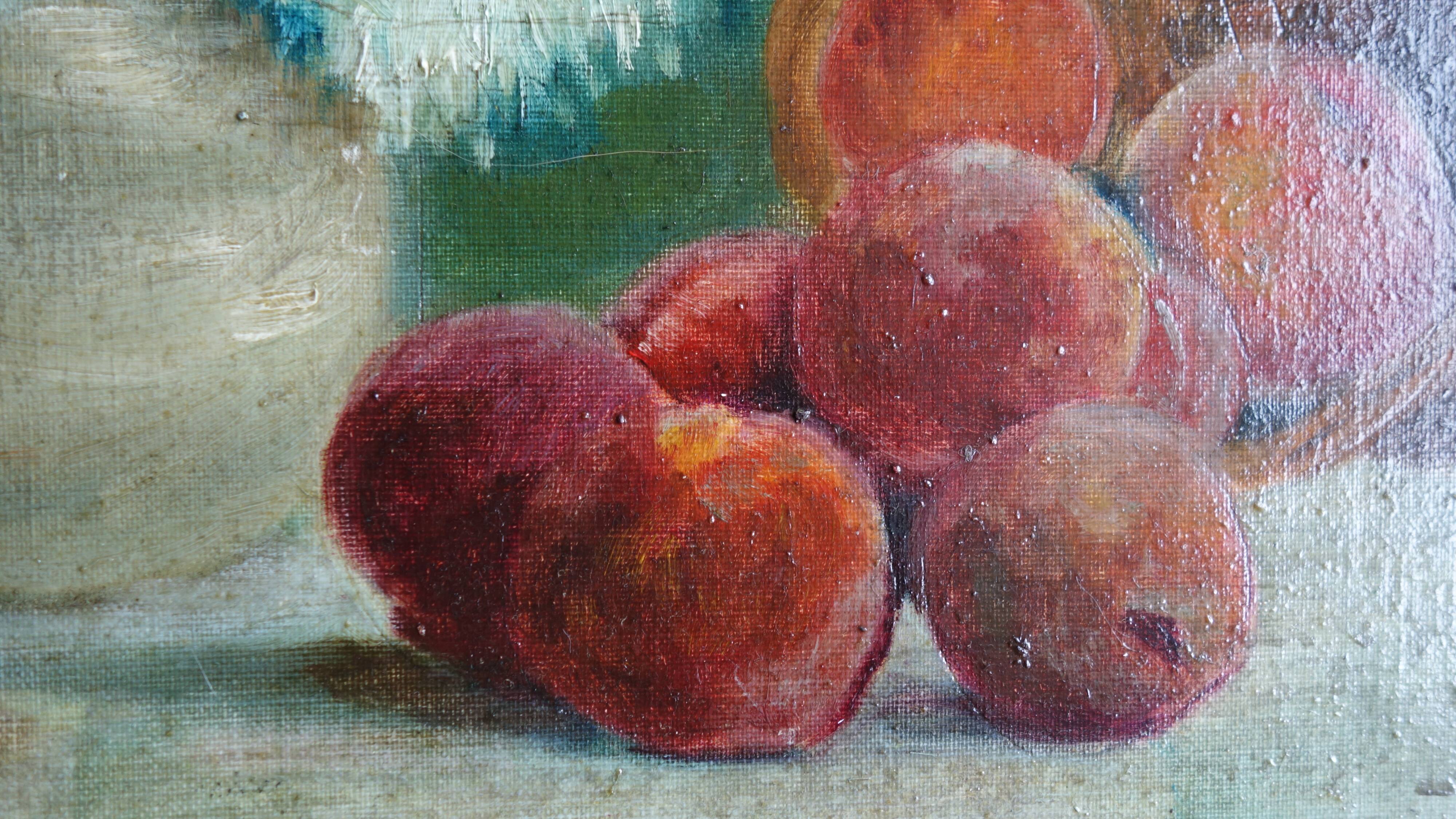 Oil on canvas - still life