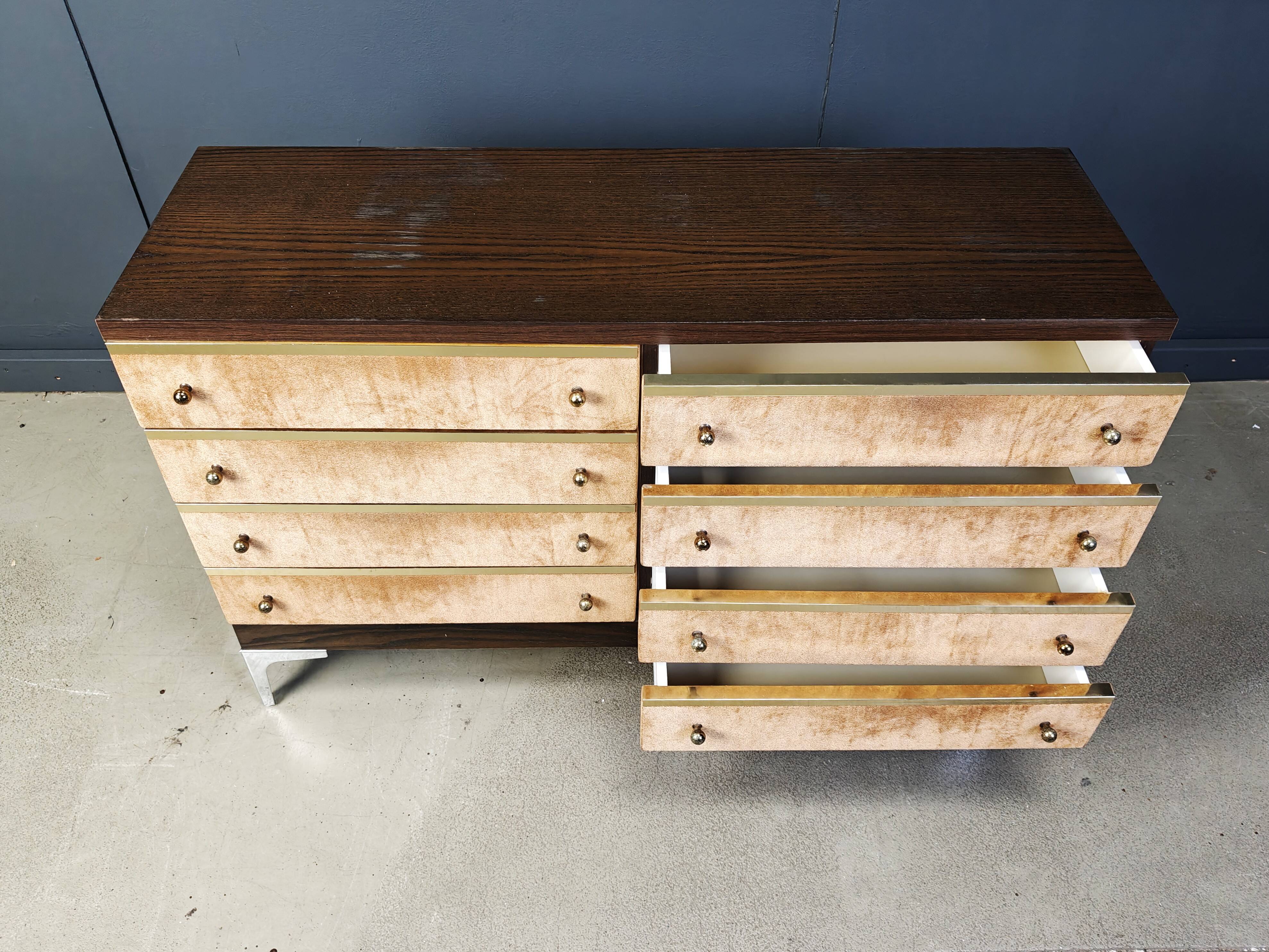 Vintage italian chest of drawers, 1970s