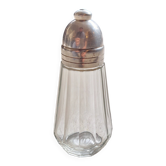 Crystal and silver-plated metal sugar shaker Christofle