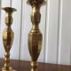 Two classic candle holders