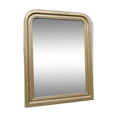 Miroir ancien Louis Philippe doré - 76x56cm