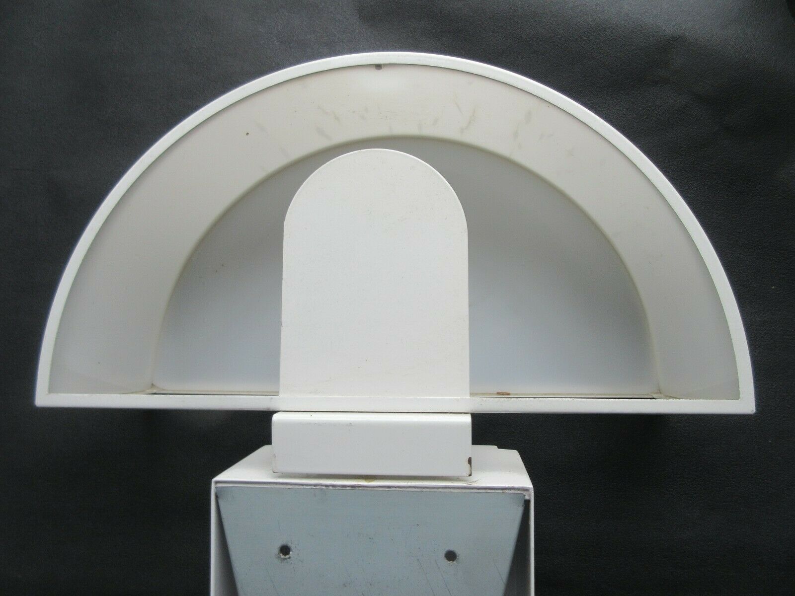 Vintage lamp, Guzzini semi-spherical applique, olympus model, 1970