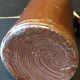 High bottle Art-popular heavy earth enamelled late nineteenth