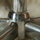 Vintage chrome and Bakelite coat rack from the 50s/60s.