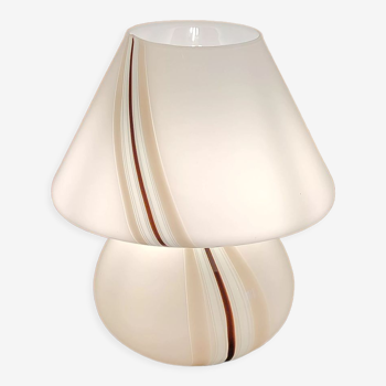 Lampe de bureau champignon Paolo Venini en verre de murano 1960 venise