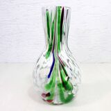 Vintage blown glass vase