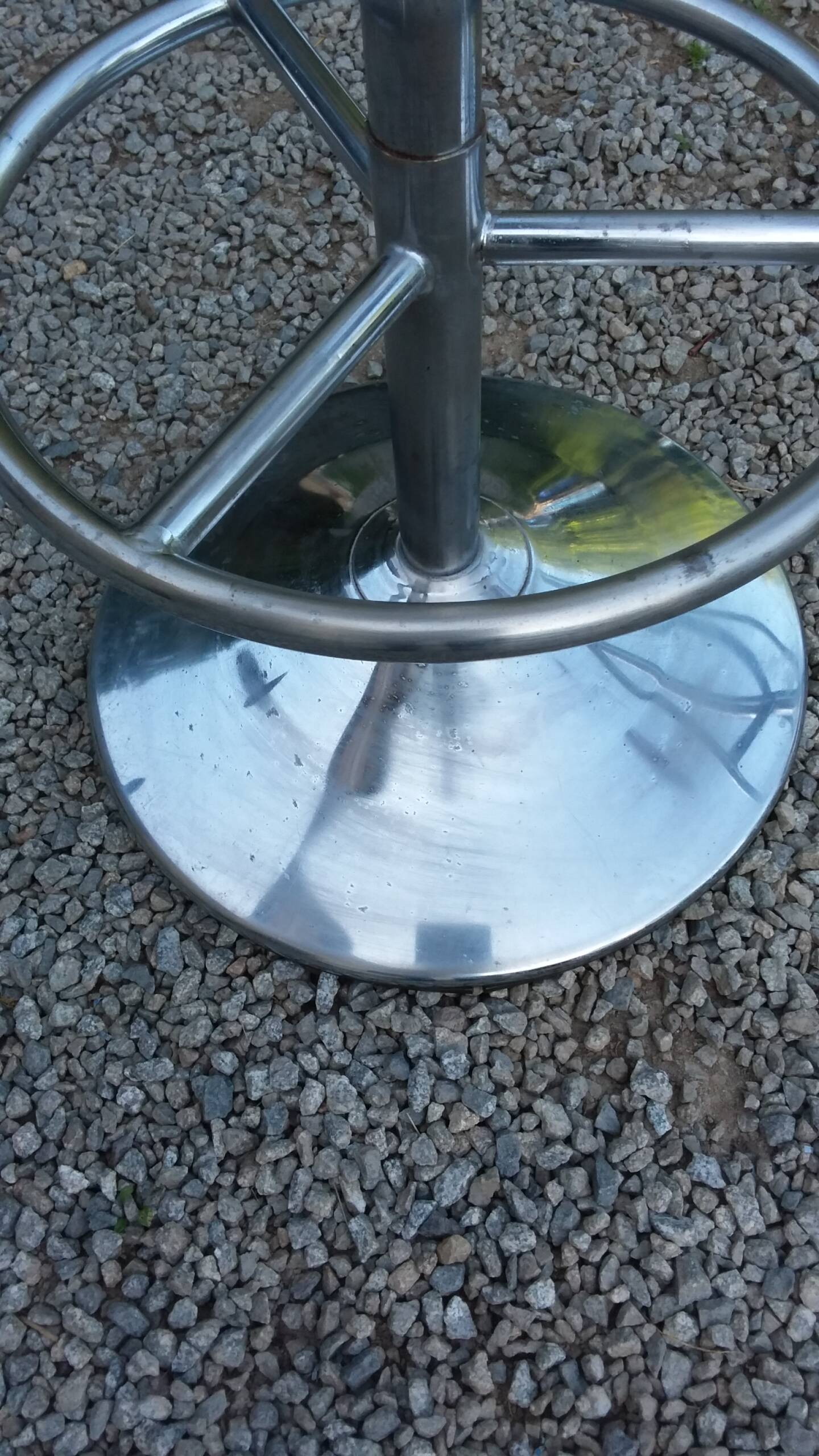 Pair of Etienne Fermigier designer stools, Mirima mower model, publisher