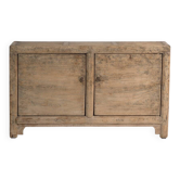 Old elm buffet with two doors – China, circa 1950