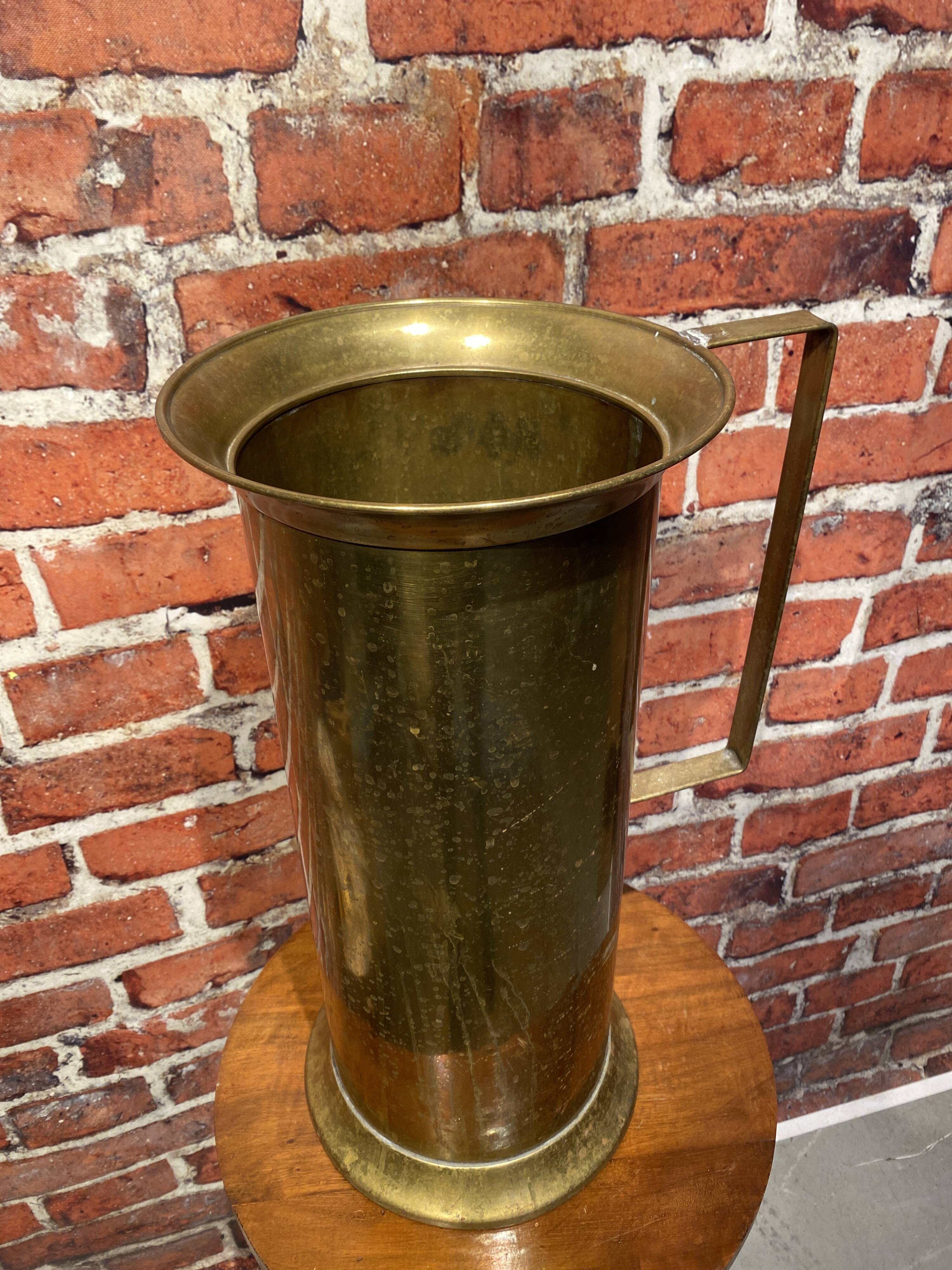 Brass umbrella holder