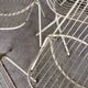 Vintage metal chair "Stella"