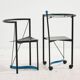 Fauteuil et table postmodernes, ensemble de 2