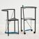 MK10872 Postmodern armchair and table, Set of 2