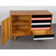 Buffet with pink drawers, model U458 by Jiri Jiroutek, 1960