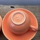 6 tasses en céramique maison Pagnossin Italie 