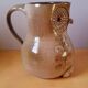 Zoomorphic owl pitcher, Michel Bailly, 1960.