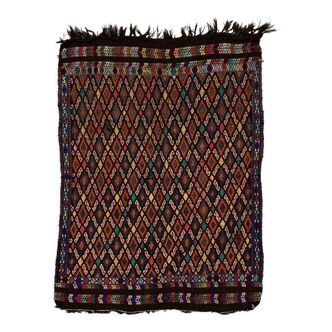 Tapis kilim turc vintage 236x175 cm laine jajim kelim