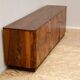 Fully renovated art deco walnut sideboard, 1930s, czechoslovakia